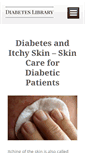 Mobile Screenshot of diabeteslibrary.org
