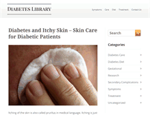 Tablet Screenshot of diabeteslibrary.org
